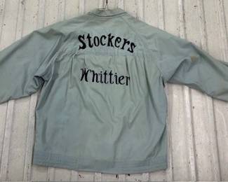 Vintage car club jacket. London Fog. Cheverolet patch. 