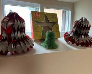 Vintage foil bells.