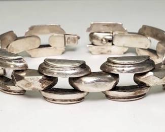 MB079 7inch Sterling Silver Link Bracelet