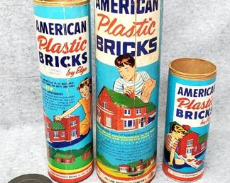 NG347 Vintage Halsam Plastic American Bricks By Elgo