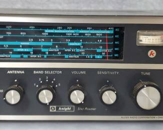 NG343 Vintage Knight Star Roamer Short Wave Receiver