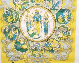 MB029 Vintage Indian Ramayana Event Poster