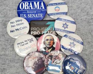 MB010 Obama Campaign Collectors Pins