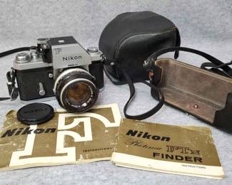 MB015 Nikon F with FTn Finder 11.4 50mm Lens