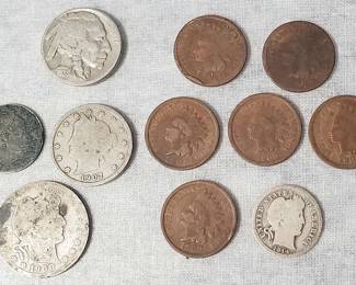 MB066 Antique US Coins