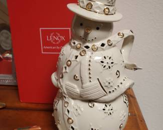 Lenox Christmas items.