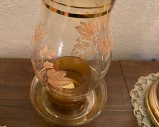 Vintage Hurricane Vase/candle holder
