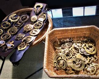 Antique English Horse Brasses