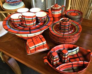 Vintage Erphila Highland Czechoslovakia Dinnerware 