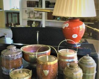 Antique Bisquit Barrels