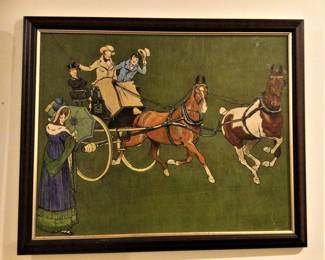 1930 Cecil Aldin Prints "Going Well"