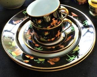 Vintage Japan Fitz and Floyd Chinoiserie