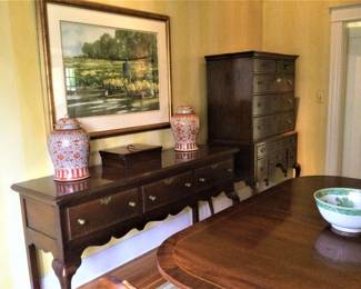 Queen Ann Style Side Board