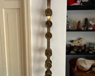 Antique Indian Chimta musical instrument