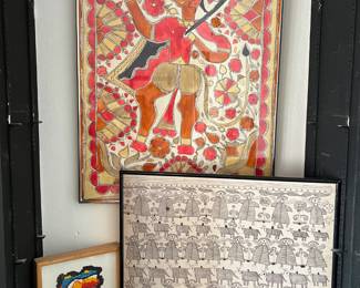 Indian folk art paintings