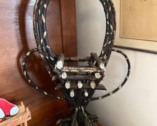 primitive willow basket