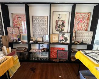 ARTWORK! Chinese, Indonesian, Japanese, American --> LOCAL vintage COLUMBIA Missouri and so much more. 