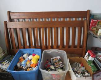 Queen size sleigh bed - headboard and footboard (no frame available)