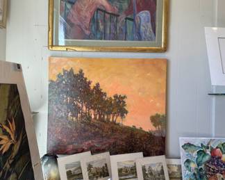 Bottom painting is an original oil painting by Stephen Kimbell