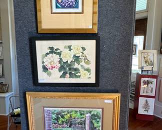 Bottom piece of art by Lake Charles artist Sue Zimmerman