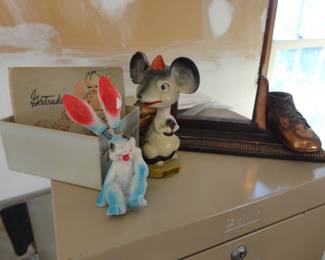 Chalkware Bunny/1940's Still for sale