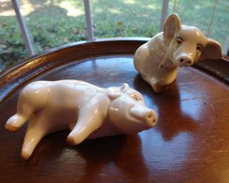 Fitz & Floyd Laughing Pigs