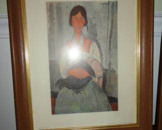 Modigliani Framed Art Print