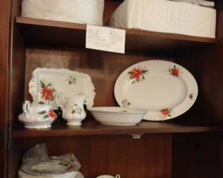 Royal Albert Poinsettia Christmas Set