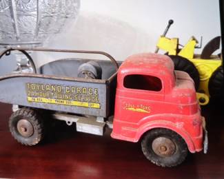 Vintage Structo Toyland Garage 24 Hour Towing Service Truck