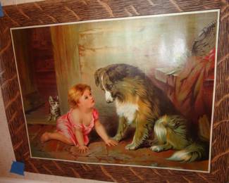 "Can You Talk" Victorian Art Print