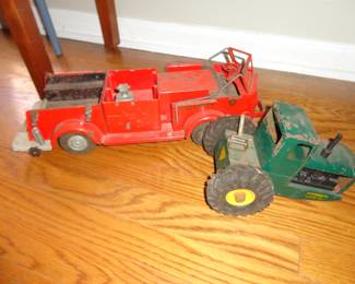 Vintage Doepke Pumper Fire Truck