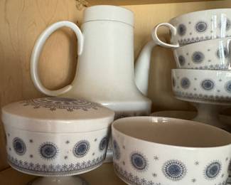 retro#MCM#porcelain#coffee#set