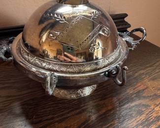 unique dome serving dish