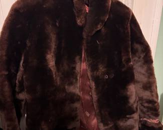 #antique#mouton#faux#fur vintage