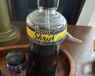 Antiqe Skrip Ink bottle