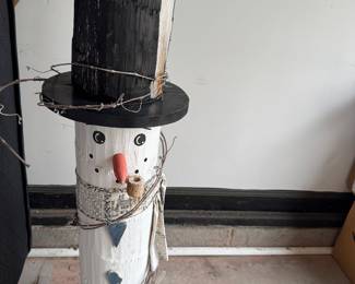 handmade Frsoty the snowman