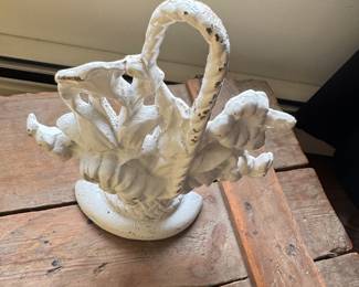 Reproduction cast iron door stop