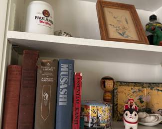 more books and knick knacks