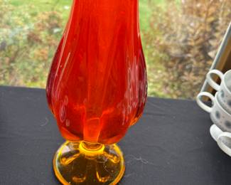 base of the MCM tall vase