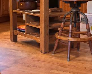 Gorgeous Kitchen/butcherblock/service counter antique