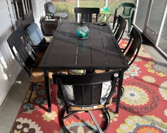 #ALUMINUM#PATIO#SET#TABLE#CHAIRS