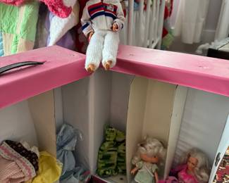 interior of the barbie case