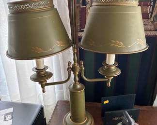 #vintage#tole# desk lamp