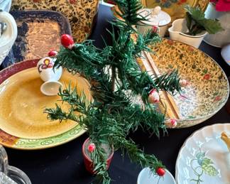 fun little tiny faux feather trees