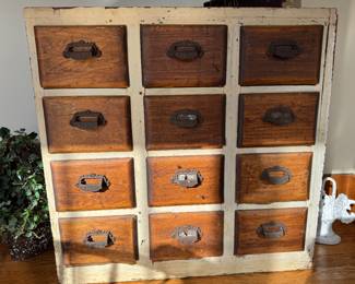 Antique Apothecary Cabinet