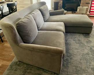 Velvet Couch from Aqua Perfect Condition! 1,800 
BUY ME NOW! 850-516-2425 Donna