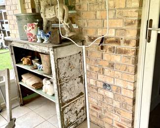 Vintage Bird Cage Stand