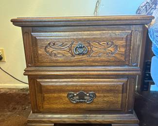 Two bedside tables 