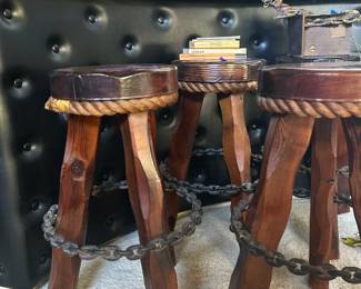 Vintage barstools set of 4 