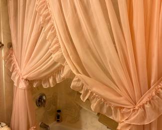 Vintage shower curtain 